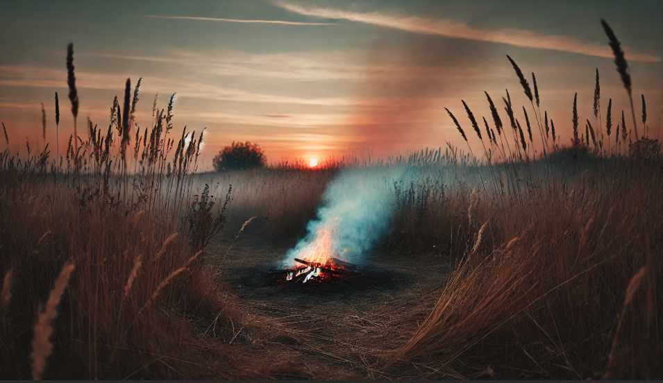 2024年12月9日（月）丁未 ～「薫煙の香火」が描く情熱の一日～