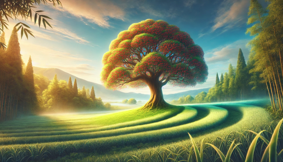 2024年12月16日（月）甲寅　～果実の木のエネルギーとともに新たな始まりを～