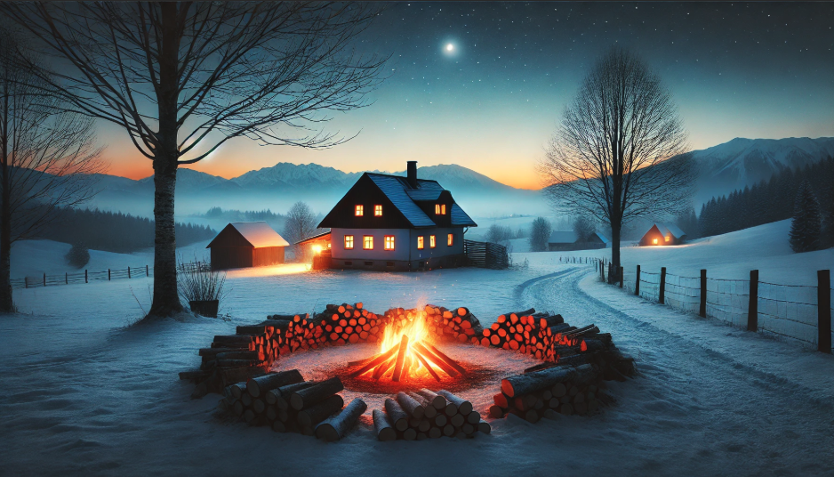 2024年12月19日（木）丁巳～「余燼の炭火」とともに過ごす初冬の日～