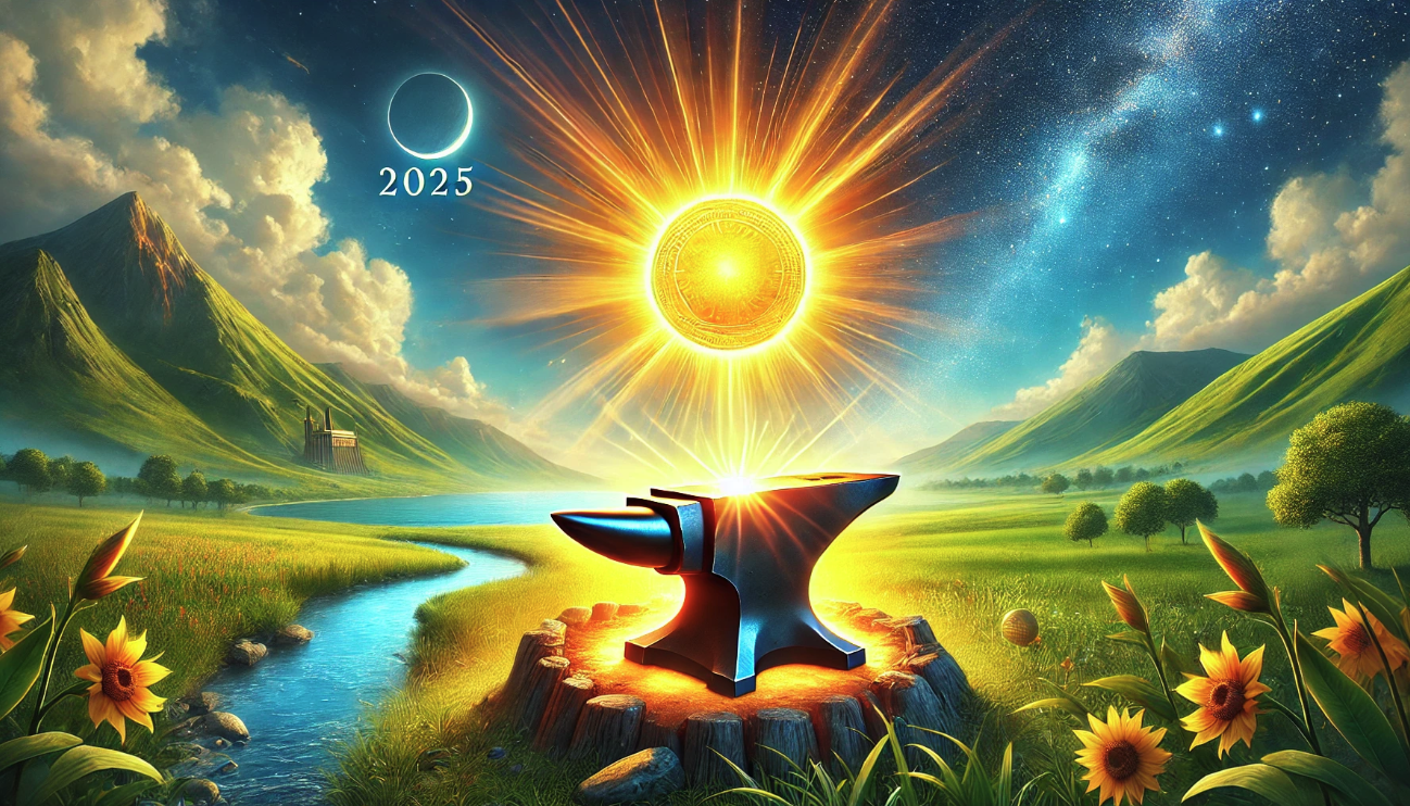 2025年1月1日（水）庚午　～「出炉の金」に導かれる新たな旅路～