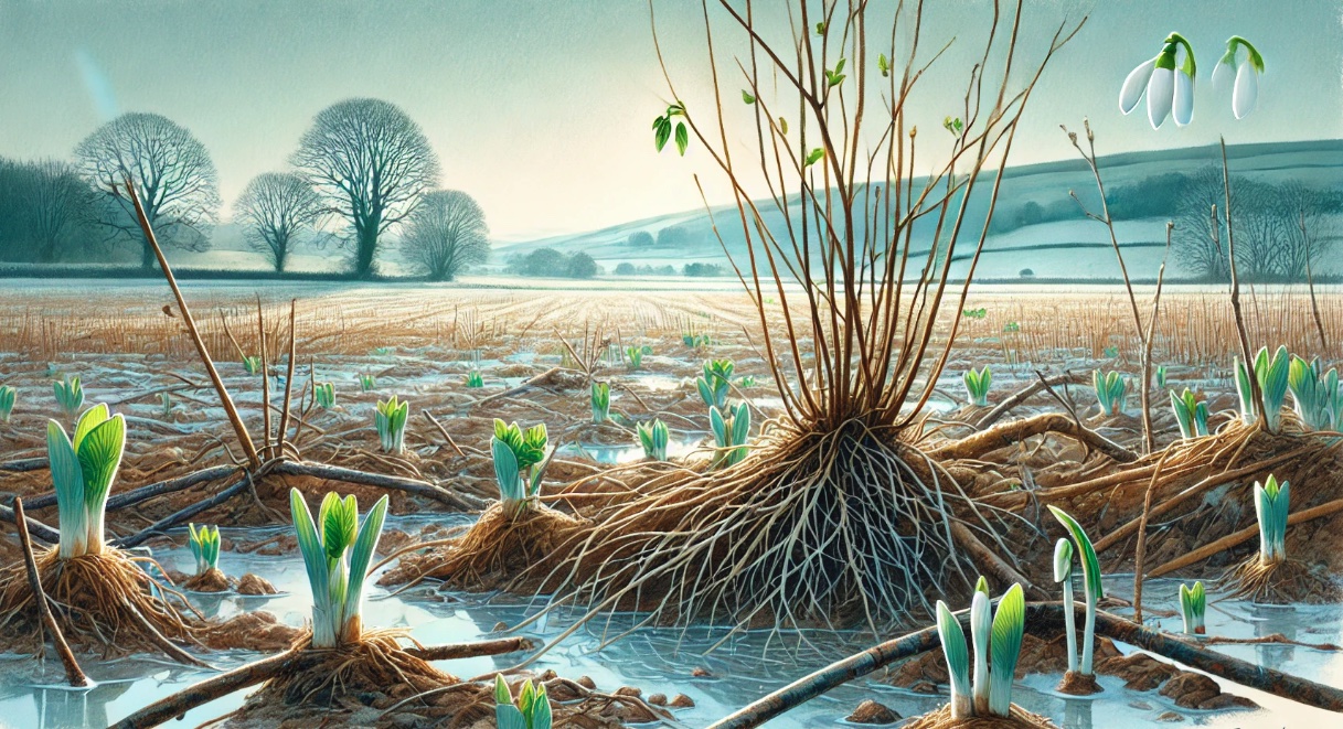 2025年1月10日（金）己卯　～土中の草根　地中に息づく春風の兆し～